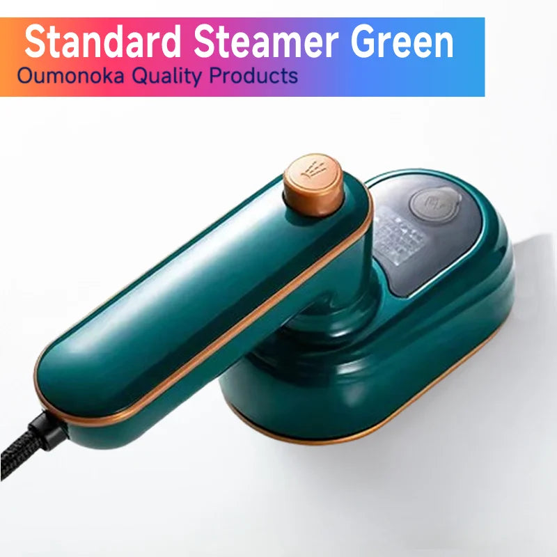 Fer à Vapeur Portable 2-en-1 IA — Défroisseur Intelligent Tactile, 6 Modes & Chauffe en 20s