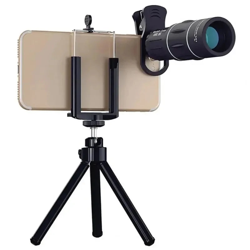 18x Clip-on Universal Telephoto Lens for Cell Phone for Concerts - External Zoom