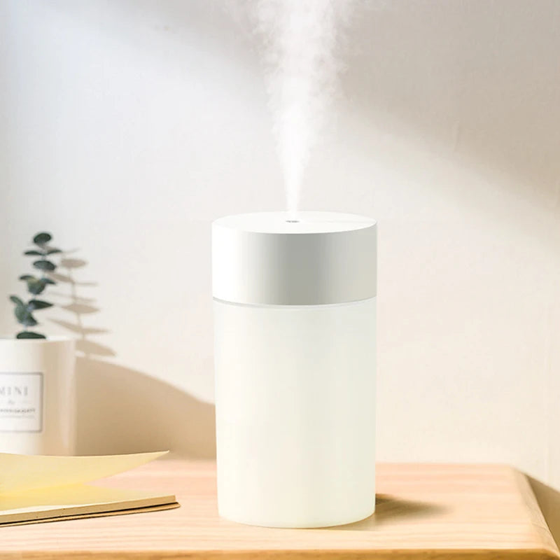 Mini Humidificateur Ultrasonique 260ml — LED Romantique, Anion, Aromathérapie & USB 5V