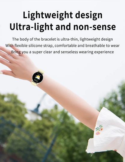 Smartwatch LIGE BW0223 2026 — Bluetooth 5.0, Suivi Santé 24h, IP67