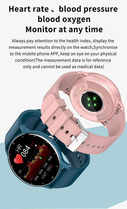 Smartwatch LIGE BW0223 2026 — Bluetooth 5.0, Suivi Santé 24h, IP67