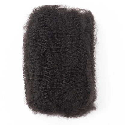 4C Afro Kinky Bulk Human Hair — Brazilian Remy Double Drawn for Locs & Micro Twists | TechNova X