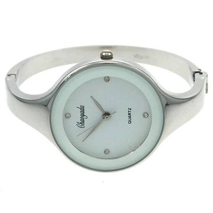 Montre Manchette Femme Quartz CYD D1 — Acier Inoxydable, Cadran Minimaliste 38mm, 10 Coloris
