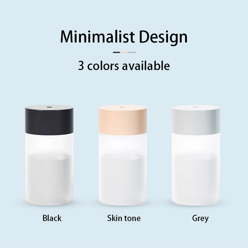 Mini Humidificateur Ultrasonique 260ml — LED Romantique, Anion, Aromathérapie & USB 5V