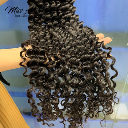 Paquets Cheveux Humains Remy Brésiliens Miss Anna — Vague Profonde 100% Naturels, 12-40 Pouces, Expédié depuis Chine ou USA | TechNova X