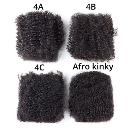 Brazilian Virgin Afro Kinky Bulk Hair — 100% Human Hair for Dreadlocks & Braiding | TechNova X