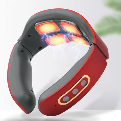 Masseur Cervical EMS CAMMUO 4D — Chaleur 42°C, 6 Modes & Traction Cervicale