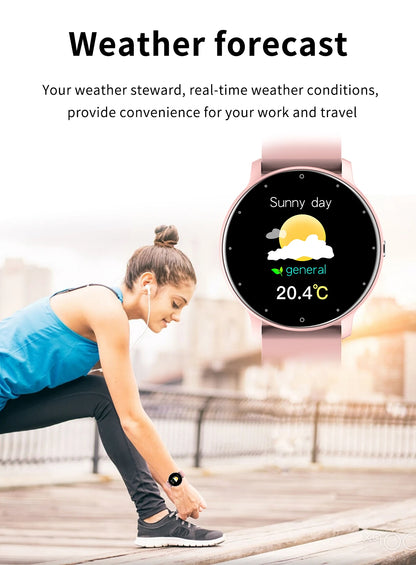 Smartwatch LIGE BW0223 2026 — Bluetooth 5.0, Suivi Santé 24h, IP67