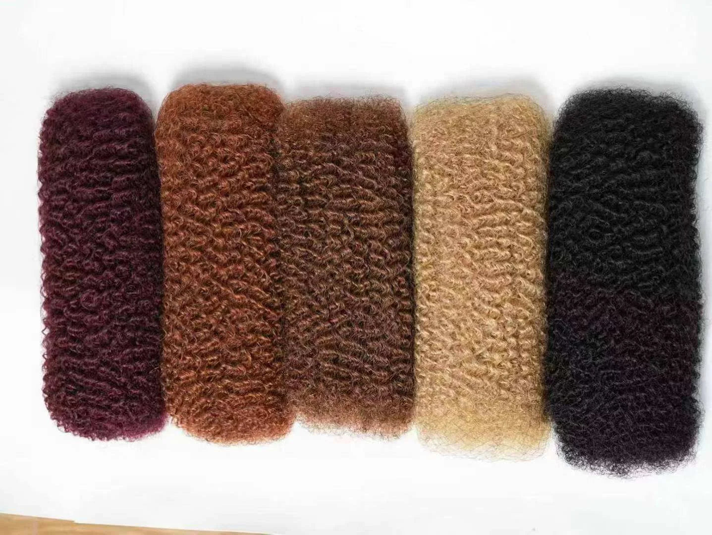 Brazilian Afro Kinky Bulk Hair — 30g Double Drawn Remy Extensions for Braiding | TechNova X