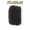 4C Afro Kinky Bulk Human Hair — Brazilian Remy Double Drawn for Locs & Micro Twists | TechNova X