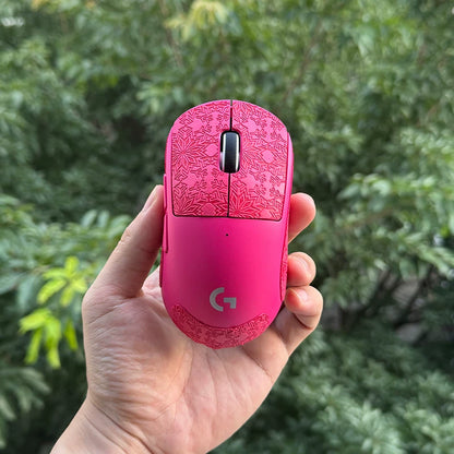 Grip Antidérapant Souris Gaming — Autocollant Anti-transpiration Logitech G PRO X | TechNova X