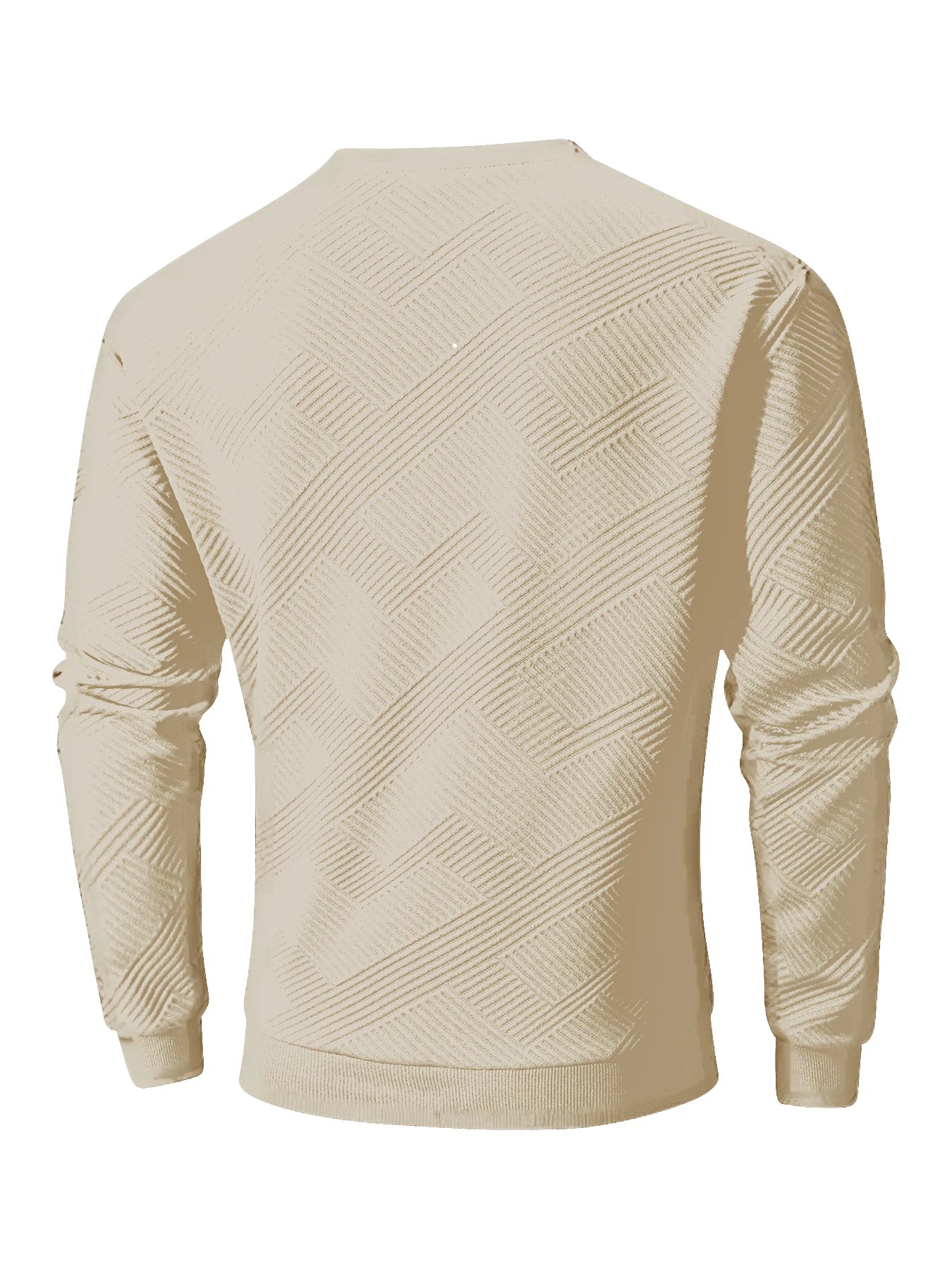Sweat-shirt Col Rond Homme — Polyester & Élasthanne | Sans Capuche | Couleur Unie | Casual | 4 Coloris | S à 3XL