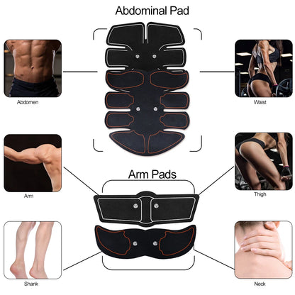 EMS Abs & Hips Stimulator — Fitness & Body Shaping | TechNova X