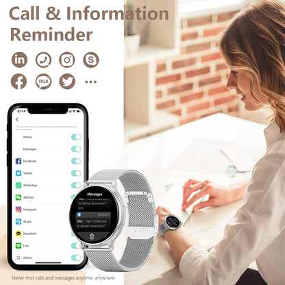 MEVADEN-Montre intelligente d'appel Bluetooth pour hommes et femmes, montres à cadran personnalisé, tracker de fitness sportif, fréquence cardiaque, Android IOS, Y22