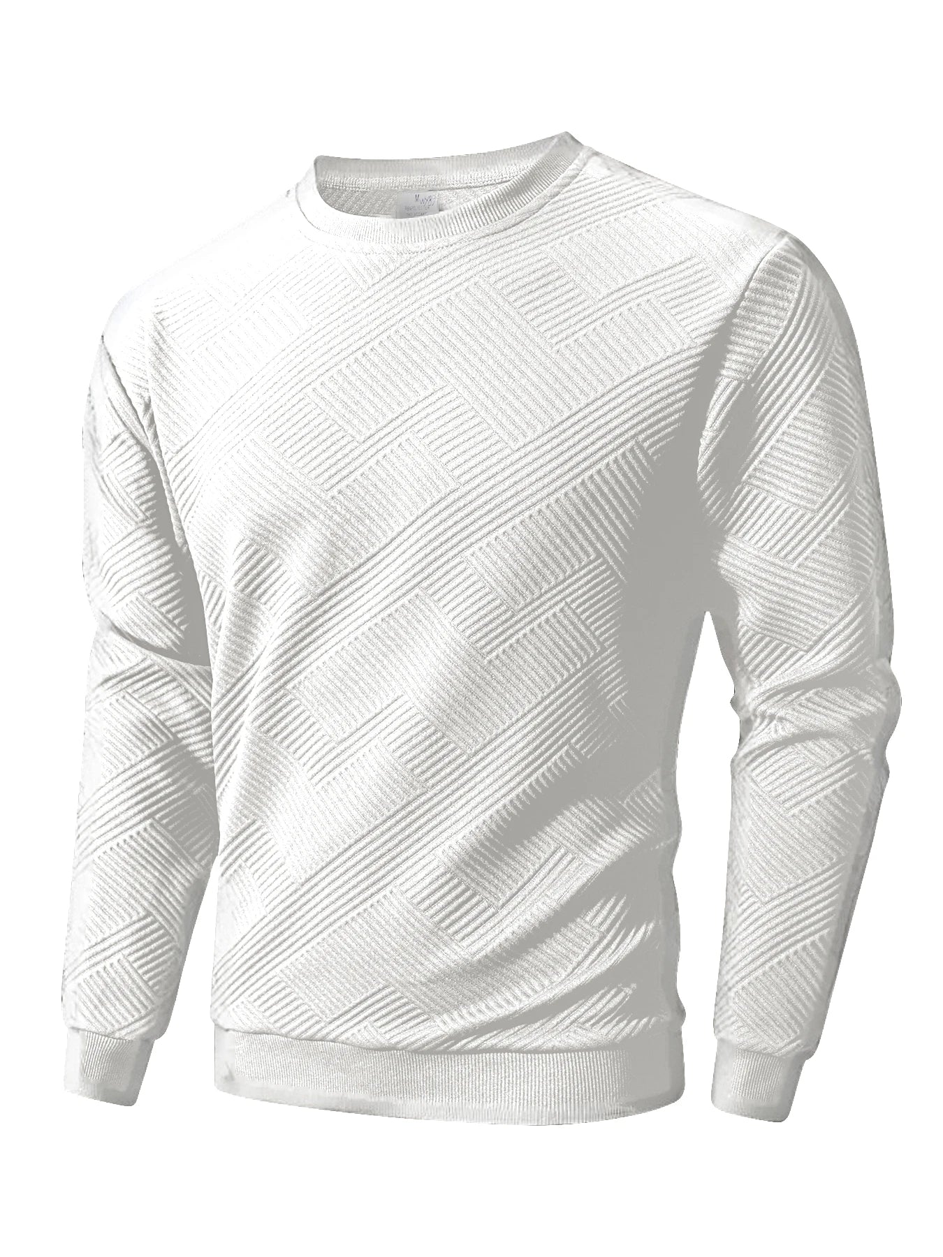 Sweat-shirt Col Rond Homme — Polyester & Élasthanne | Sans Capuche | Couleur Unie | Casual | 4 Coloris | S à 3XL