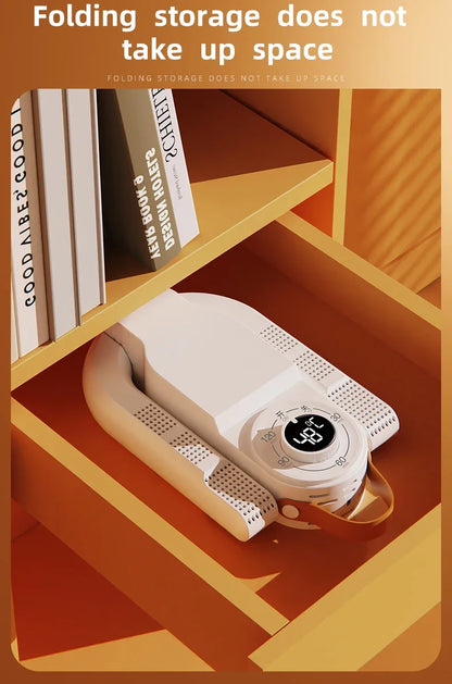 Sèche-Chaussures Intelligent 150W — Minuterie, Séchage Rapide, Désodorisant & Stérilisant
