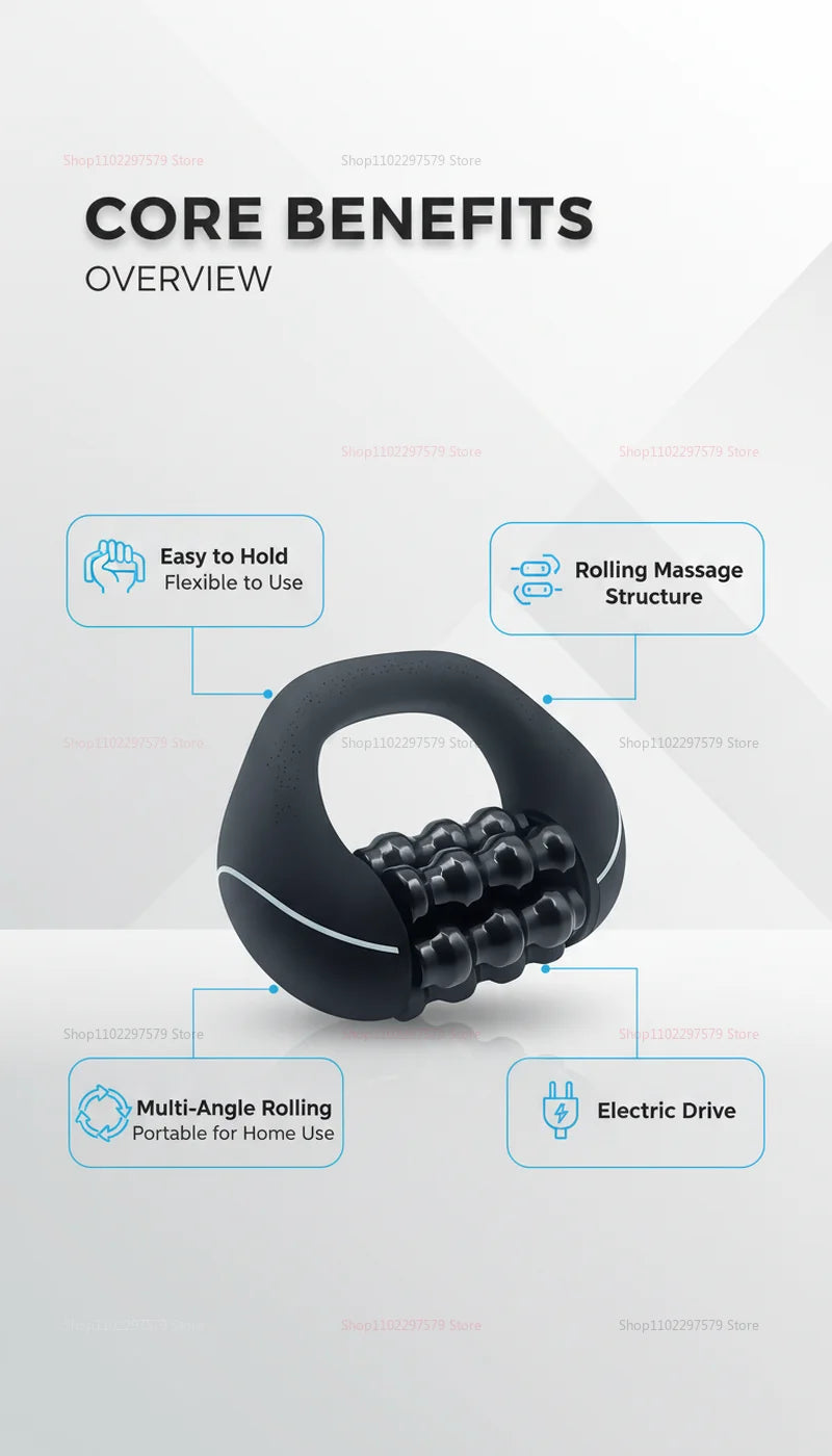 Electric Roller Massager — Deep Whole-Body Relaxation | TechNova X