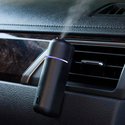 Diffuseur Parfum Voiture — Désodorisant Grille Aération & 6 Huiles Essentielles Incluses