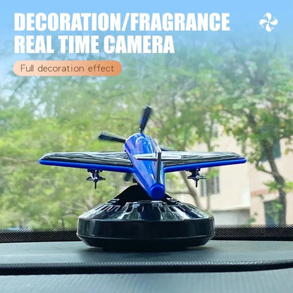 Nouveau désodorisant solaire pour voiture, hélicoptère, ornements de voiture, accessoires de décoration, hélice rotative, diffuseur de parfum aromatisant automatique