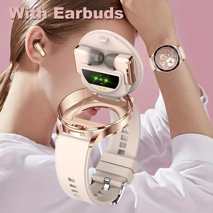 Smartwatch 2-en-1 DAORKOW T97 — Écouteurs TWS Intégrés, Écran 1,39" HD, Bluetooth 5.2, Étanche