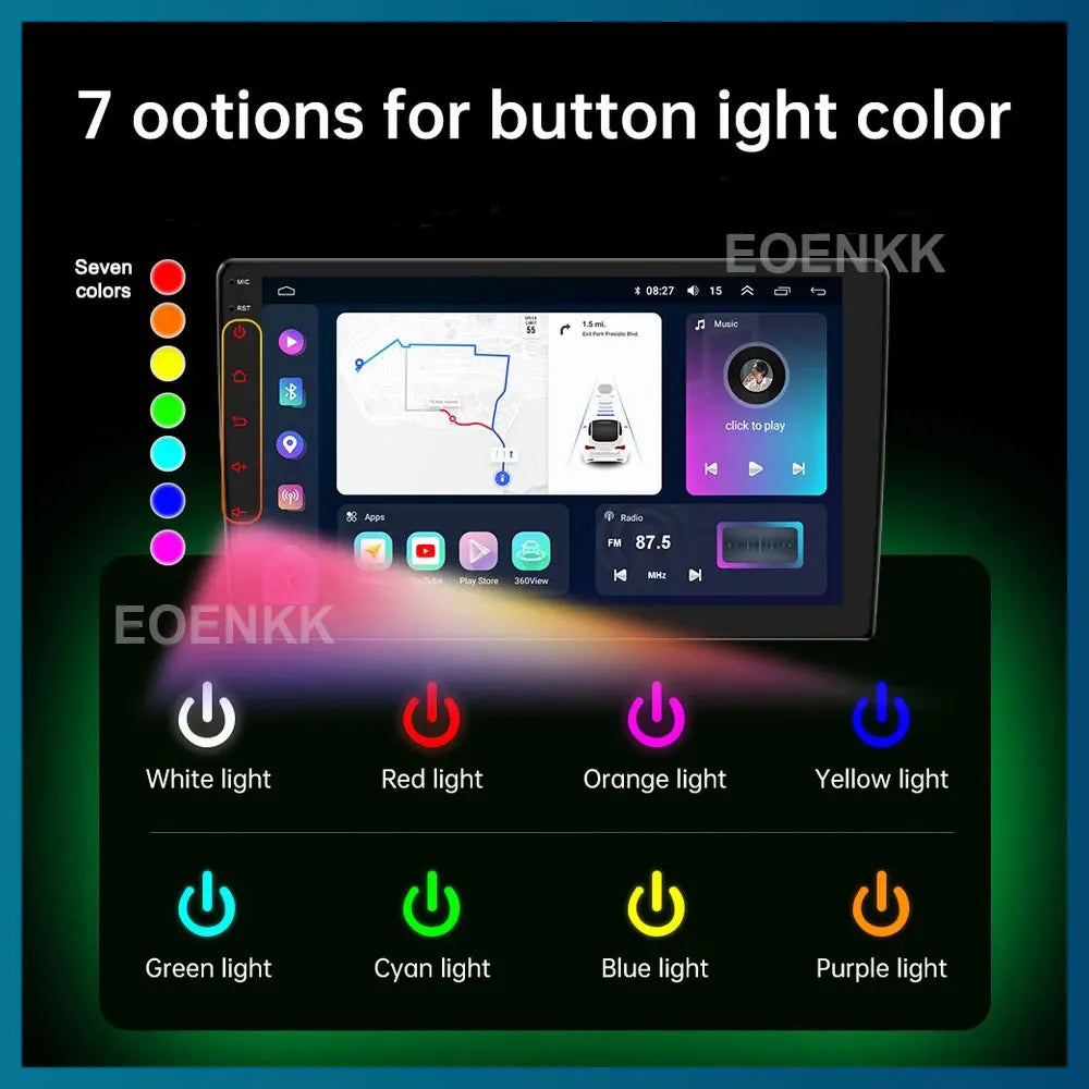 Android 15 pour Volkswagen Amarok 1 2016 - 2020 Navigation GPS Sans Fil Carplay Auto Autoradio Multimédia 4G Wifi NON 2DIN