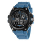 Montre Sport Digitale YIKAZE A69270 — Grand Cadran 56mm, LED, Chronomètre, Alarme, 3 ATM