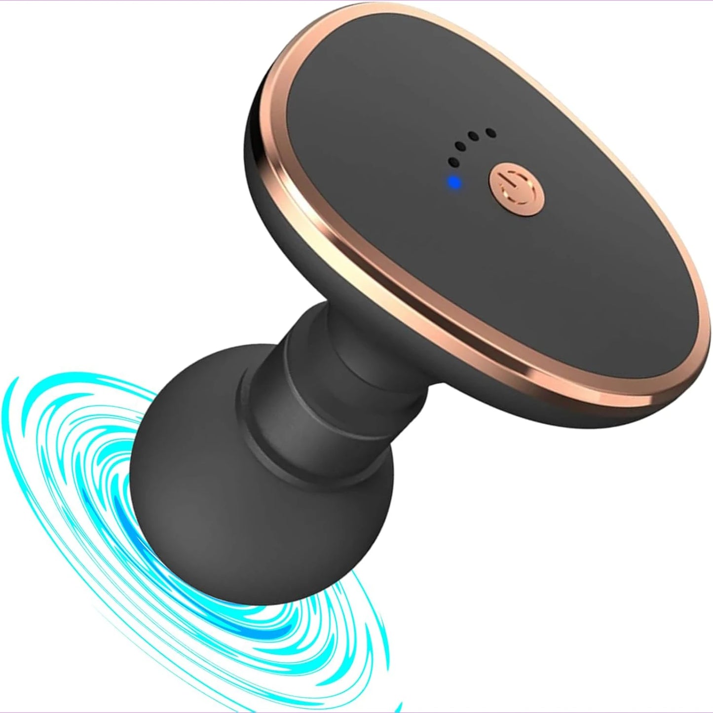 Mini electric massager, handheld massage gun, neck and waist muscle massage tool, vibration massage, can relax the whole body
