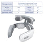 Smart Electric Neck and Back Massager, Rechargeable TENS, Hot Compression Massage, Cervical Vertebra Relaxation, Pain Kneading Therapy