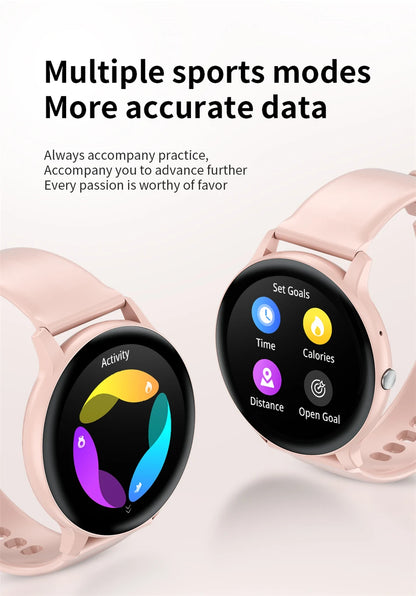 Smartwatch LIGE 2025 — Bluetooth 5.3, Écran 1,39", Santé 24h, IP68