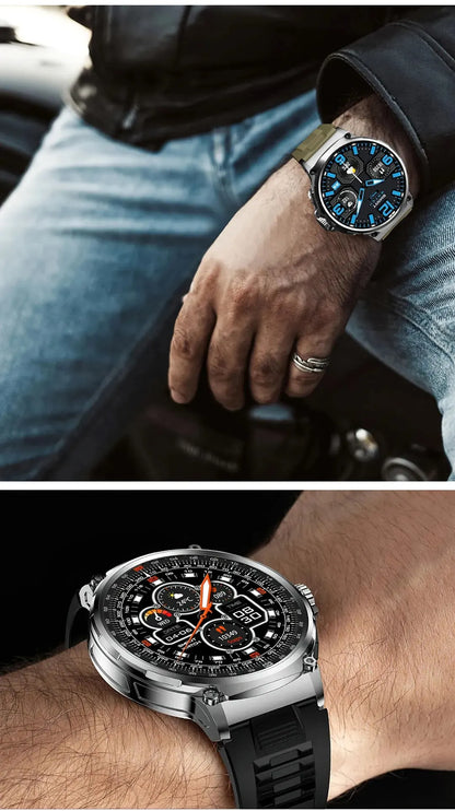 Montre Connectée Homme BOALZETD V69 — AMOLED 1,85", Batterie 710 mAh, GPS, IP67, 100+ Sports, 6 Coloris | TechNova X
