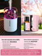 Diffuseur Aromathérapie USB Volcanique — Humidificateur & Veilleuse Colorée