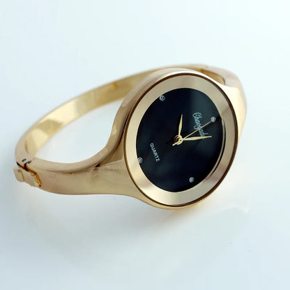 Montre Manchette Femme Quartz CYD D1 — Acier Inoxydable, Cadran Minimaliste 38mm, 10 Coloris