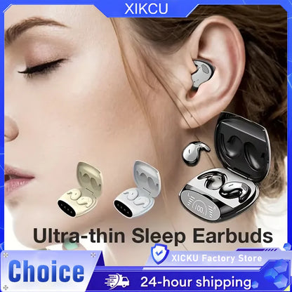 Premium TWS Bluetooth Wireless Sports Earphones Dual Ear Sleep In-Ear Md538 Mini Painless Call Noise Cancellation Slim Headset