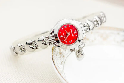 Montre Femme Quartz Rétro Chiffres Romains MOONBIFFY — Bracelet Acier Inox, Style Vintage Luxe, 11 Coloris
