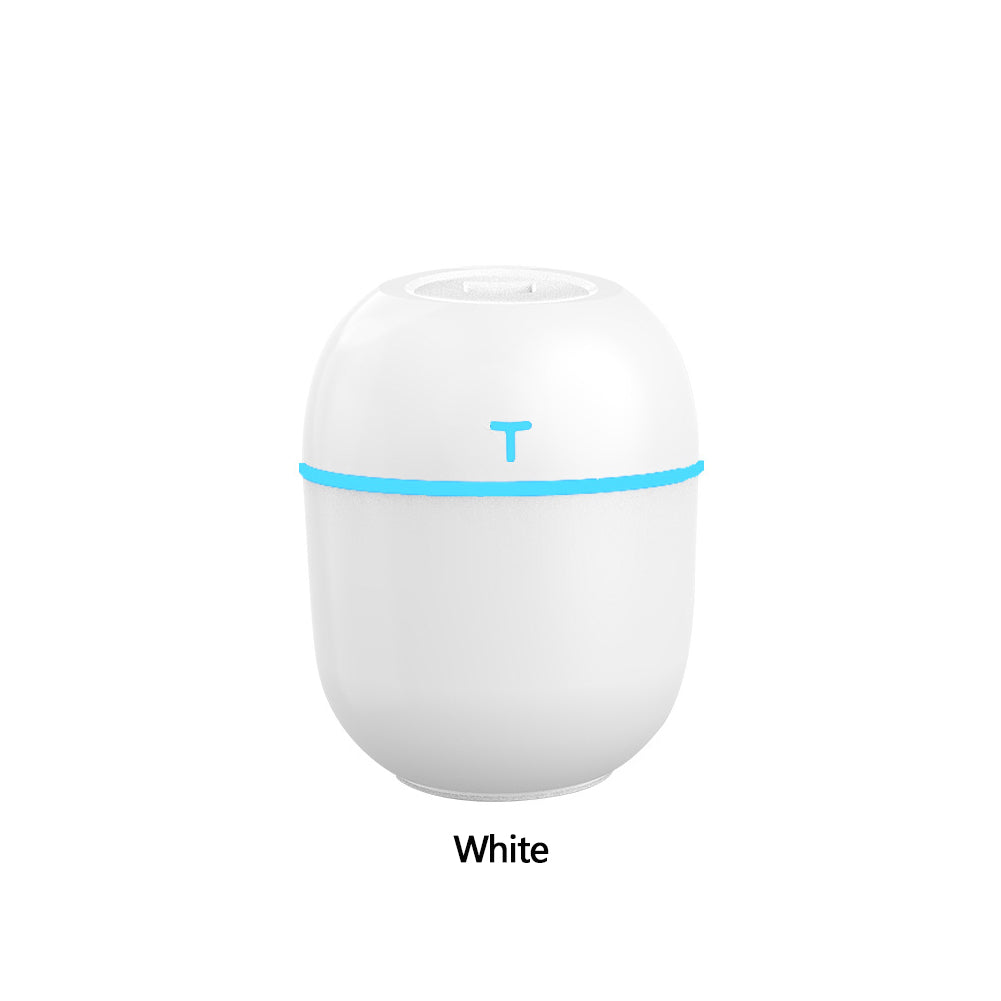 Mini Humidificateur Ultrasonique 220ml — Veilleuse LED, 2 Modes de Brume & Arrêt Auto 3,5h