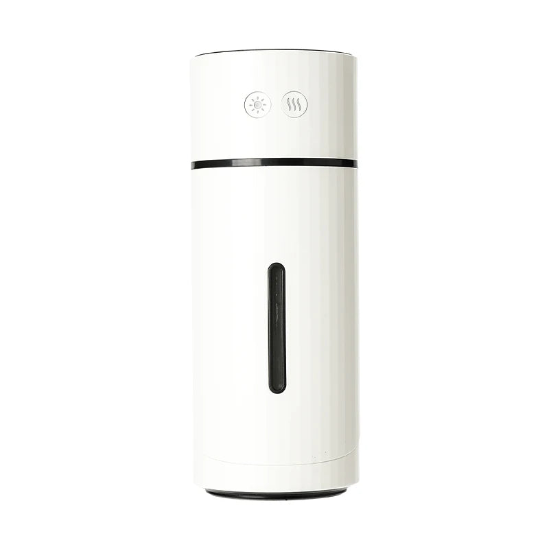 Humidificateur Diffuseur Sans Fil 260ml — Nano-Spray, Buse 90°, Veilleuse LED & Batterie 1000mAh