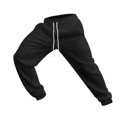 Pantalon Jogging Homme — Coupe Ample | Ceinture Élastique & Cordon | Poches | Casual | 5 Coloris | S à XXXL