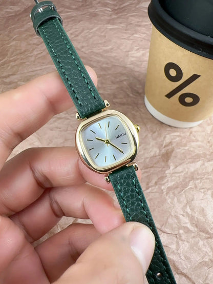 Montre Femme Quartz Petit Cadran zkceenier SN250233 — Bracelet Cuir, Style Mode Étudiant, 6 Coloris