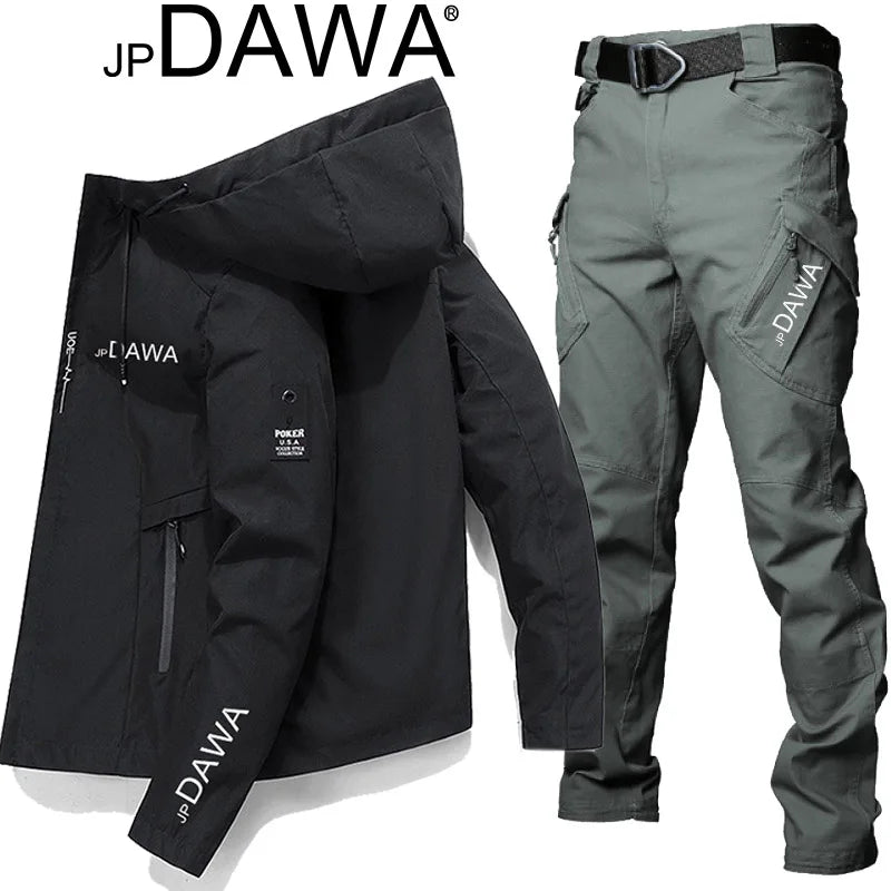 Combinaison de pêche imperméable, veste tactique, pantalon, haute qualité, saison de protection solaire, sports de plein air, vêtements de printemps et d'été