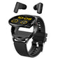 Montre Connectée 2-en-1 avec Écouteurs TWS Intégrés — Écran 1,39", IP67, BT 5.0, Suivi Santé Complet, 3 Coloris | TechNova X