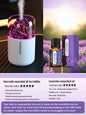 Diffuseur Aromathérapie USB Volcanique — Humidificateur & Veilleuse Colorée
