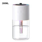 Humidificateur Projection Ciel Étoilé 280ml — LED Multimode, 2 Modes de Brume & USB 5V
