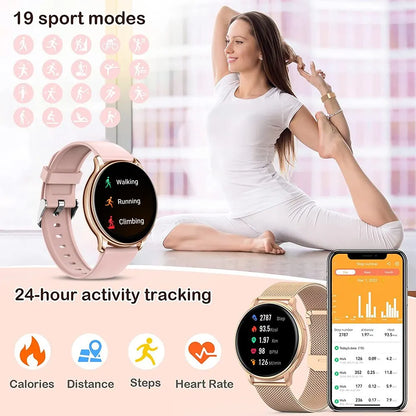 MEVADEN-Montre intelligente d'appel Bluetooth pour hommes et femmes, montres à cadran personnalisé, tracker de fitness sportif, fréquence cardiaque, Android IOS, Y22