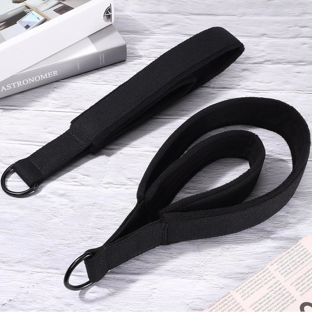Pilates Double Loop Straps — D-Ring Reformer Straps for Yoga, Fitness & Home Gym | TechNova X