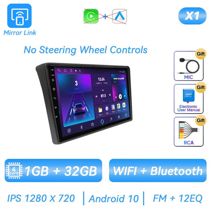 Autoradio Android avec Écran Tactile, Navigation GPS, Carplay, Lecteur de Limitation, pour Voiture Fiat Ducato, KIT Boxer, Crystal en Jumper 2 (2006 2007 2008 2009 2010 2011 2012 2013 2014 2015 2016 2017 2018 2021)