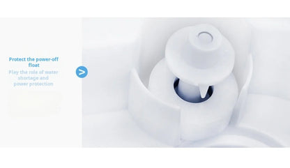 Humidificateur Ultrasonique 4L — Double Pulvérisation, Arrêt Auto & Contrôle Tactile