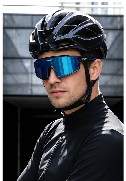 SCVCN vélo cyclisme lunettes mode sport lunettes de soleil vélo accessoires Golf Camping Wen femmes UV400 équipement de conduite en plein air