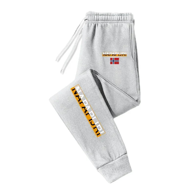 Nouveaux pantalons de survêtement pour hommes printemps automne pantalons polaires pantalons de sport décontracté cordon poches pantalon surdimensionné pantalons de survêtement pour hommes