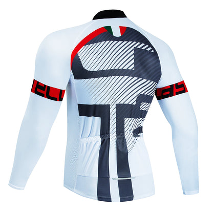 Men's Long Sleeve Cycling Jersey — Breathable Road & MTB Shirt | TechNova X