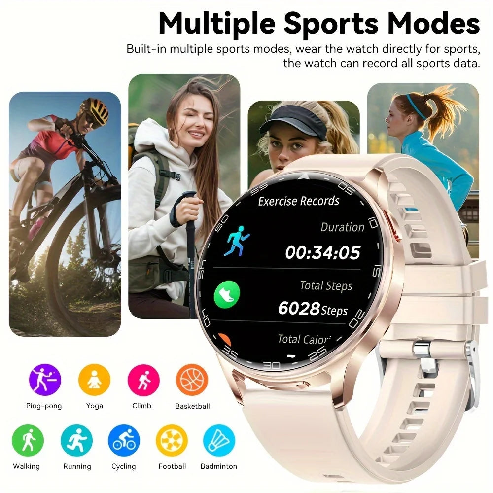 Smartwatch 2-en-1 DAORKOW T97 — Écouteurs TWS Intégrés, Écran 1,39" HD, Bluetooth 5.2, Étanche